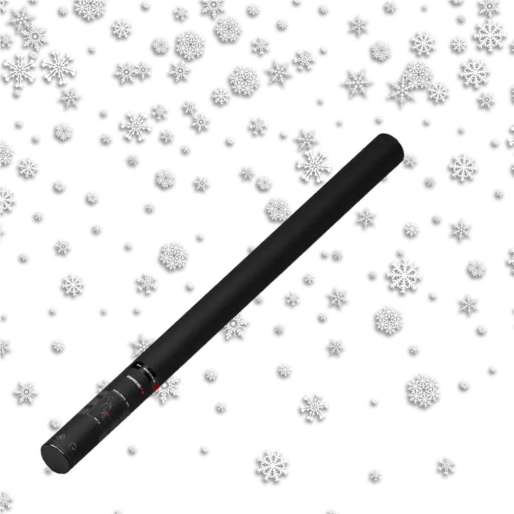 Cannone per coriandoli manuale MAGIC FX Fiocchi di neve/Coriandoli 80 cm