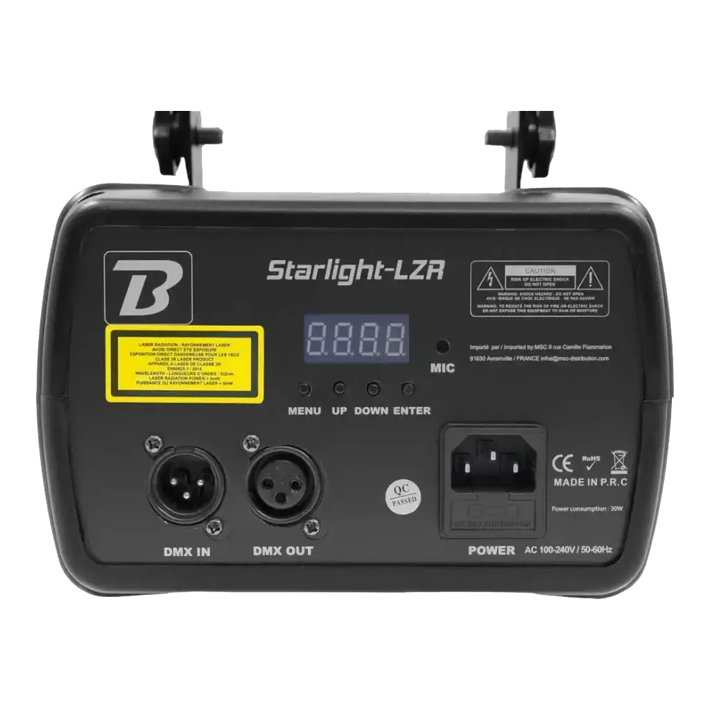 MACCHINA LED - STARLIGHT-LZR - BOOMTONE DJ