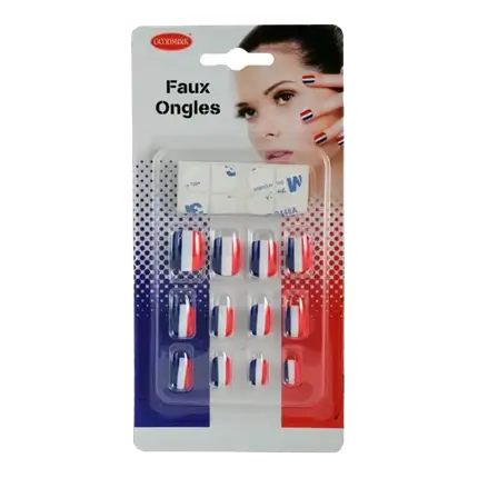 UNGHIE FALSE - BLU BIANCO ROSSO - FRANCIA