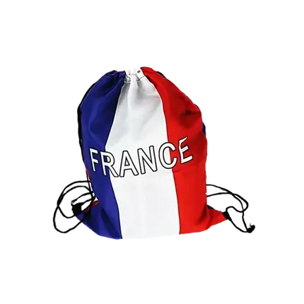 BORSA SUPPORTER BLU BIANCO ROSSO - FRANCIA - 42X31CM