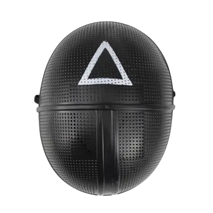 MASCHERA GIOCATORE SQUID GAME - TRIANGOLO