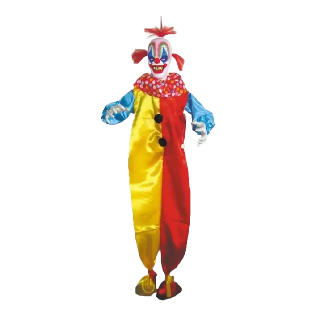 PENDENTE ANIMATO HORROR CLOWN A MISURA UMANA - 153 CM