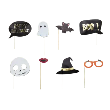 SPECIALE HALLOWEEN PHOTOBOOTH - 8 PEZZI