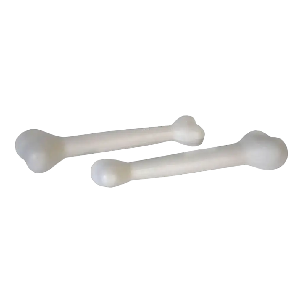 Coppia di ossa in plastica 22 cm