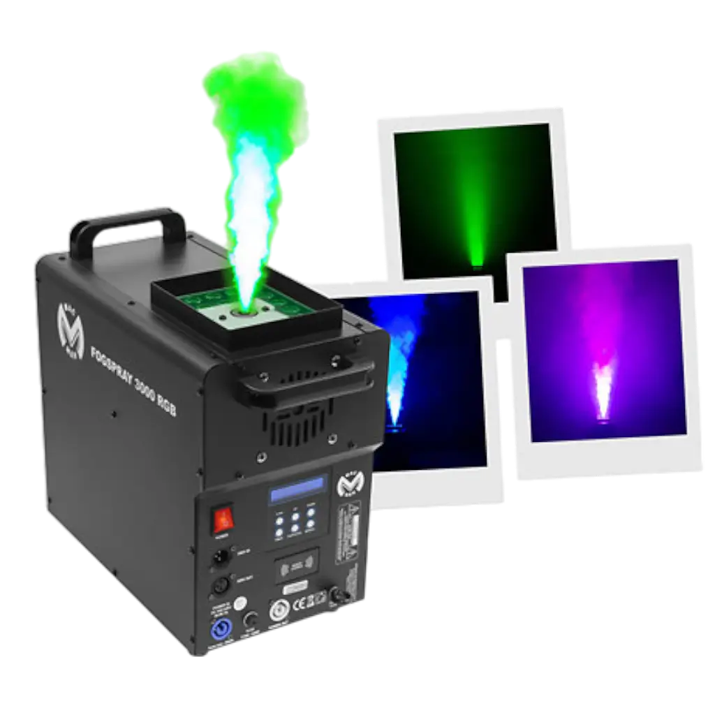 MACCHINA PER FUMO VERTICALE - Nebbia Spray 3000 RGB - Mac Mah
