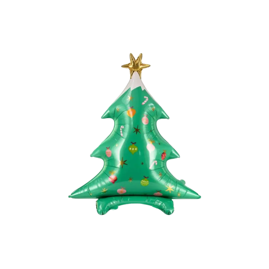 Palloncino Albero di Natale Verde - Mylar - 78x94cm