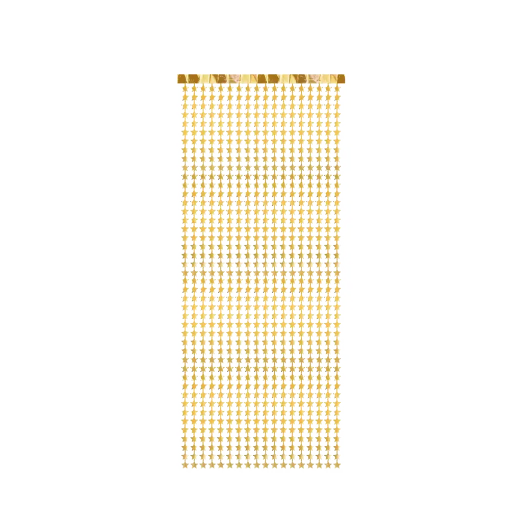 Tenda a stella dorata - 100x245 cm