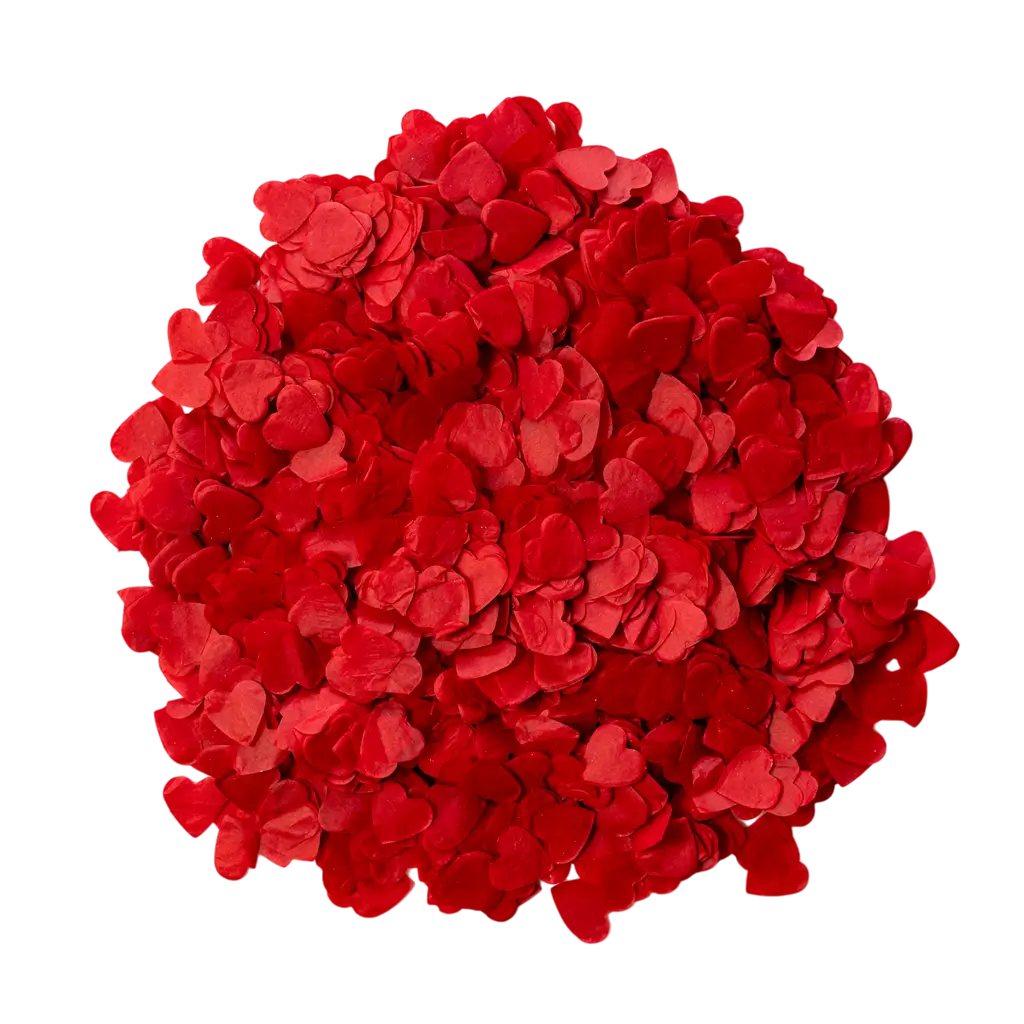 Confetti - Cuore Rosso - (15gr) 100% BIODEGRADABILE