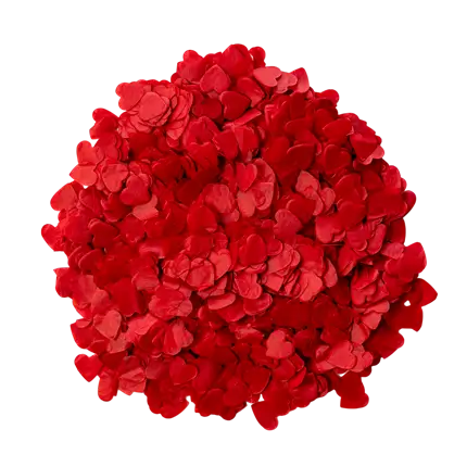 Confetti - Cuore Rosso - (15gr) 100% BIODEGRADABILE