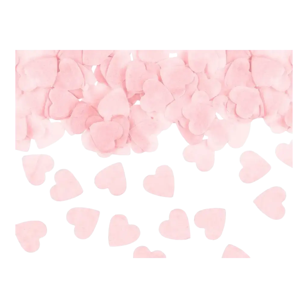 Confetti - Cuore Rosa Chiaro - (15gr) 100% BIODEGRADABILE