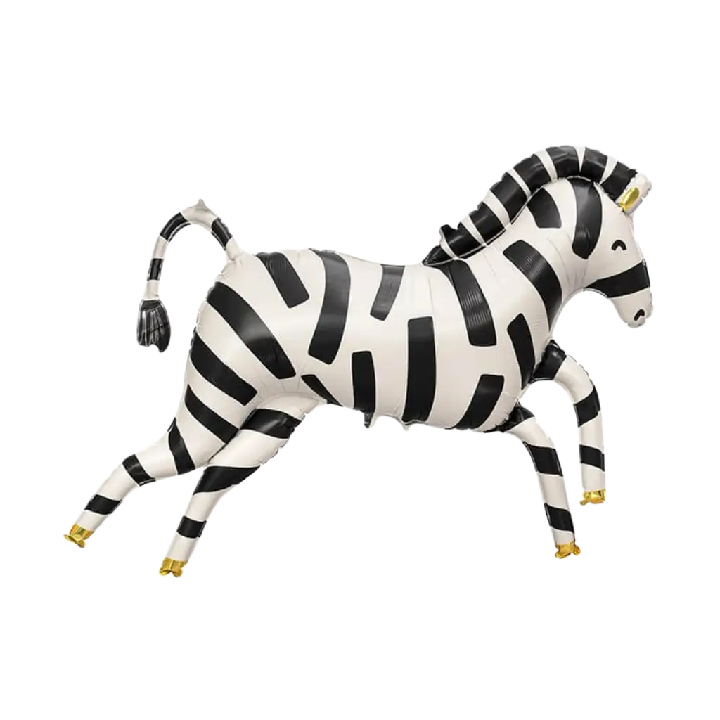 Palloncino Zebra - Mylar - 115x85cm