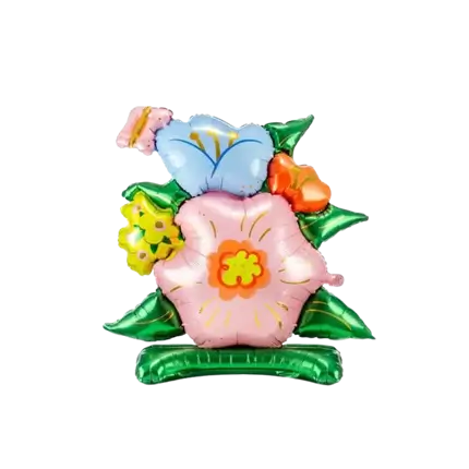 Bouquet di Palloncini Fiori - Mylar - 81.5x87cm