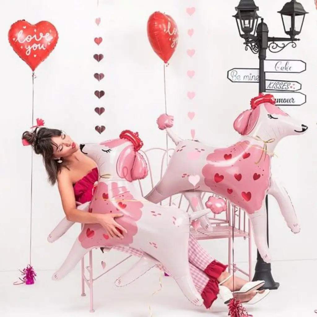 Palloncino foil - Cuore Rosso "TI AMO" - 45cm