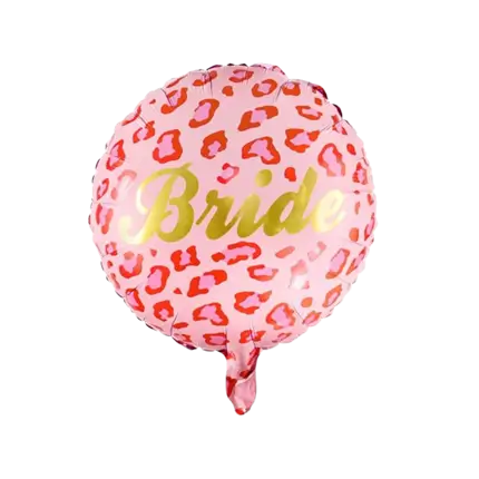 Palloncino Foil - Cinturino Rosa Leopardo - 45cm