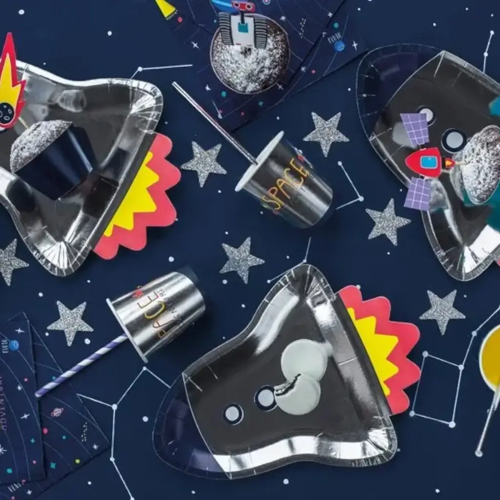 Set di 6 Tazze - Space Party - 200ml