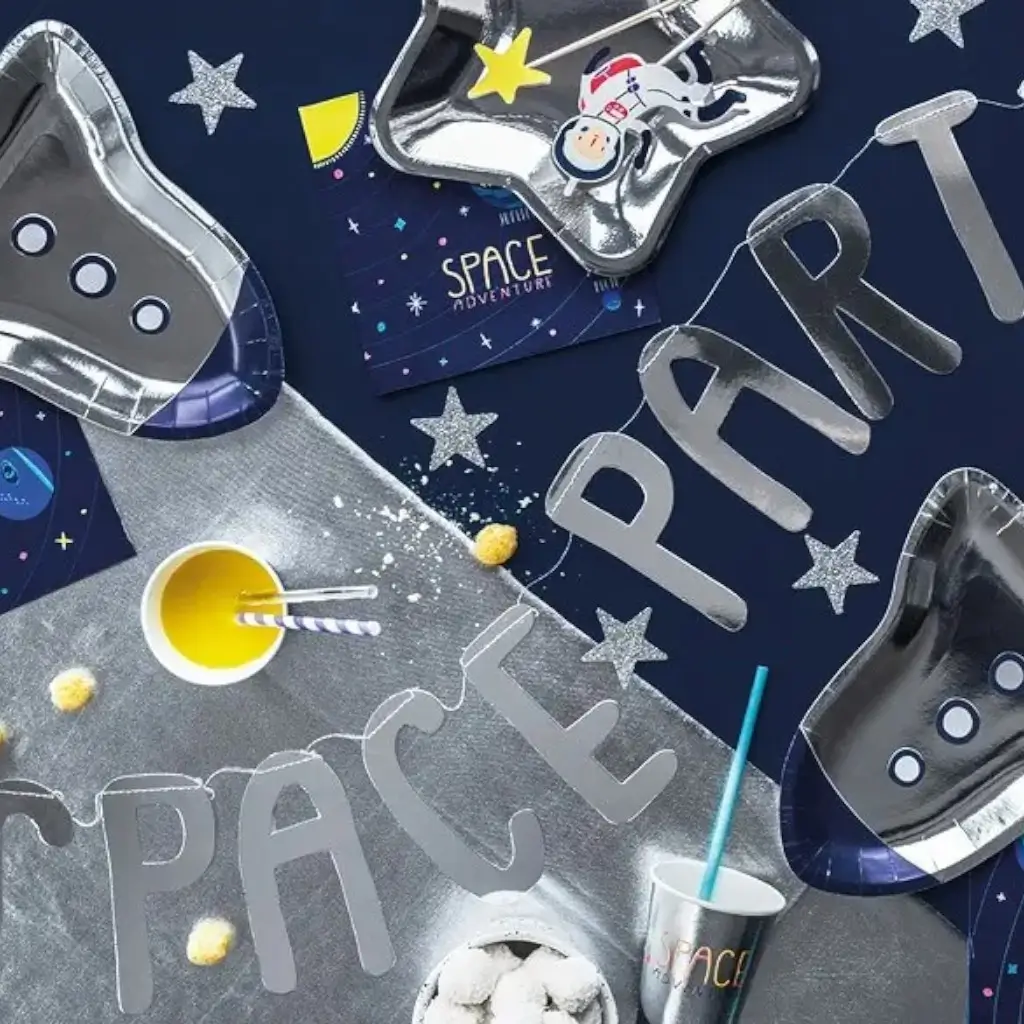 Set di 20 tovaglioli - Space Party - 33x33cm