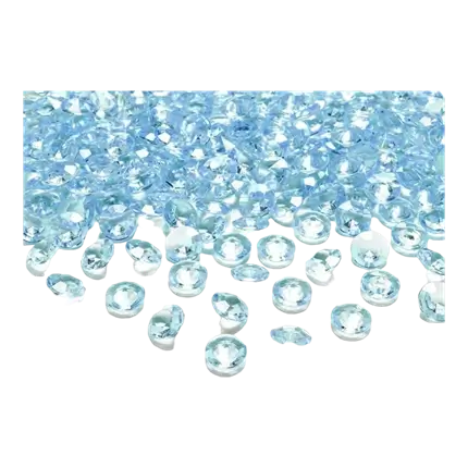 Coriandoli di diamanti - Turchese - (set di 100)