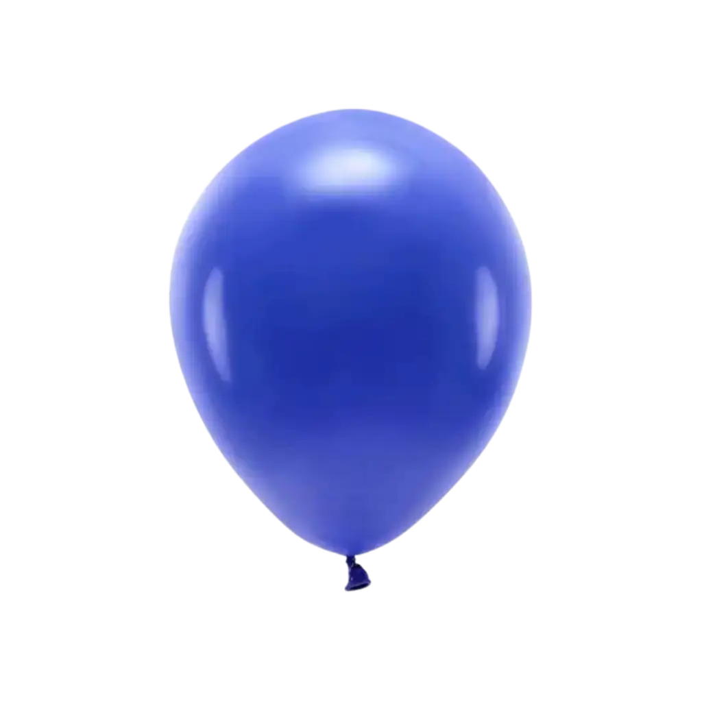 Lotto di 10 palloncini biodegradabili blu navy