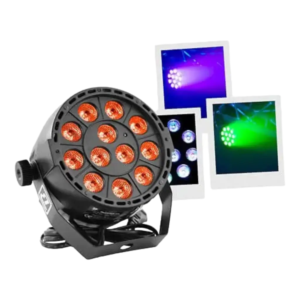 Led PAR 12x3W RBG - Party Bar - Boomtone DJ