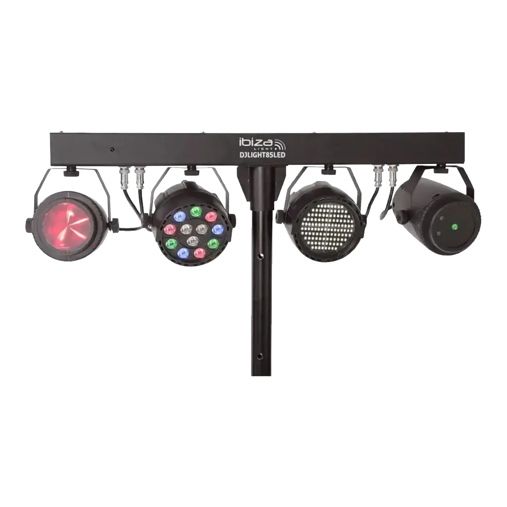 Ibiza Light DJLIGHT85 stativo per luci con faretti