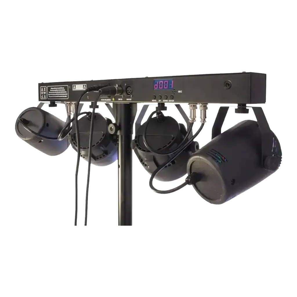 Ibiza Light DJLIGHT85 stativo per luci con faretti