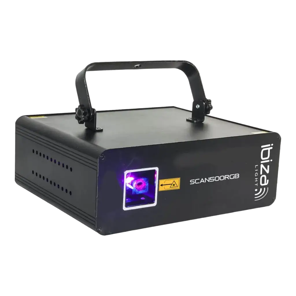 Laser di animazione Ibiza Light RGB SCAN500RGB