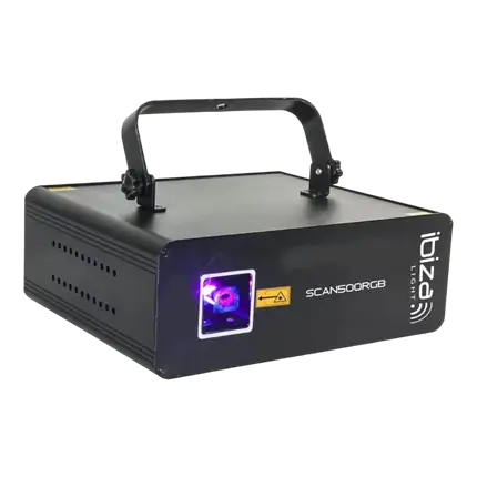 Laser di animazione Ibiza Light RGB SCAN500RGB