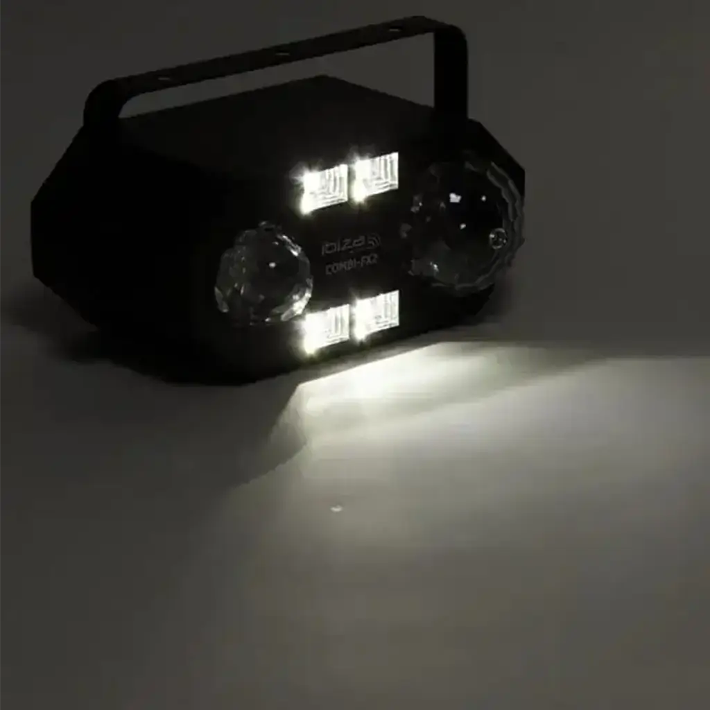 Effetto luce combinato 4 in 1: acqua, astro, UV, strobo