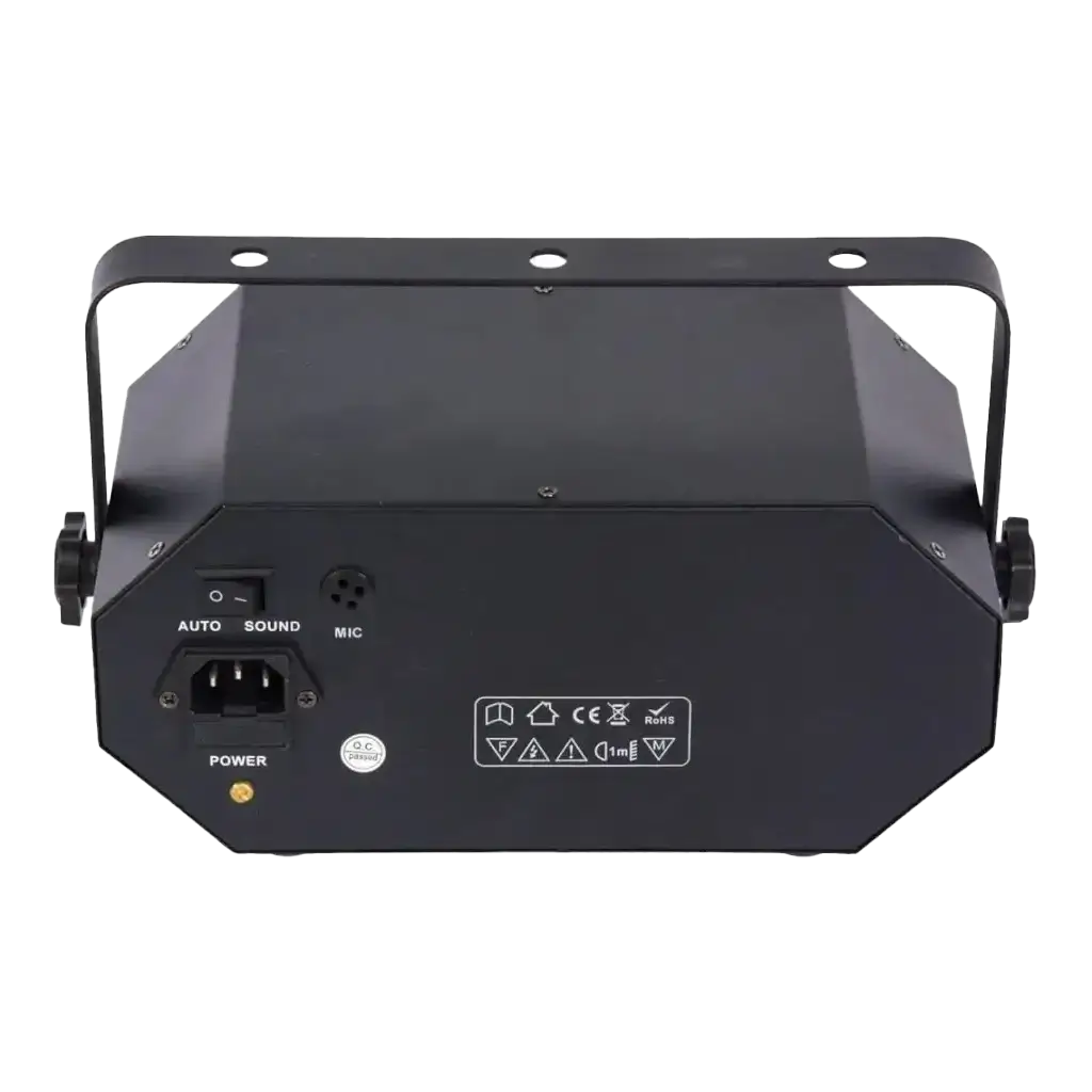 Effetto luce combinato 4 in 1: acqua, astro, UV, strobo