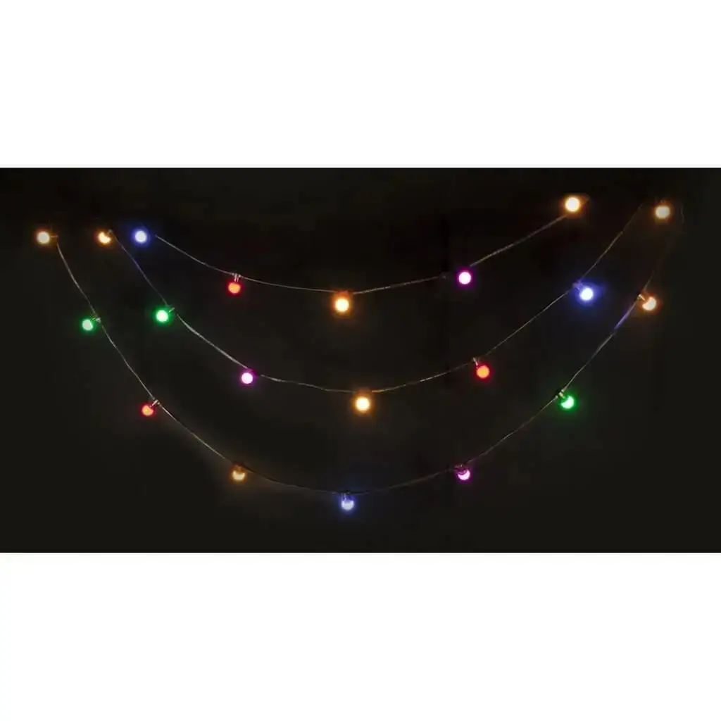 LEDSTRING-COLOR Filo di luci da 10 m con 20 LED colorati