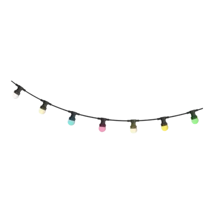 LEDSTRING-COLOR Filo di luci da 10 m con 20 LED colorati