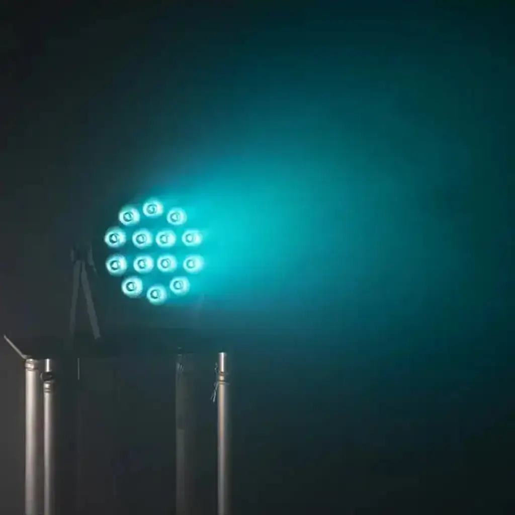 Proiettore PAR piatto a 14 LED RGBW