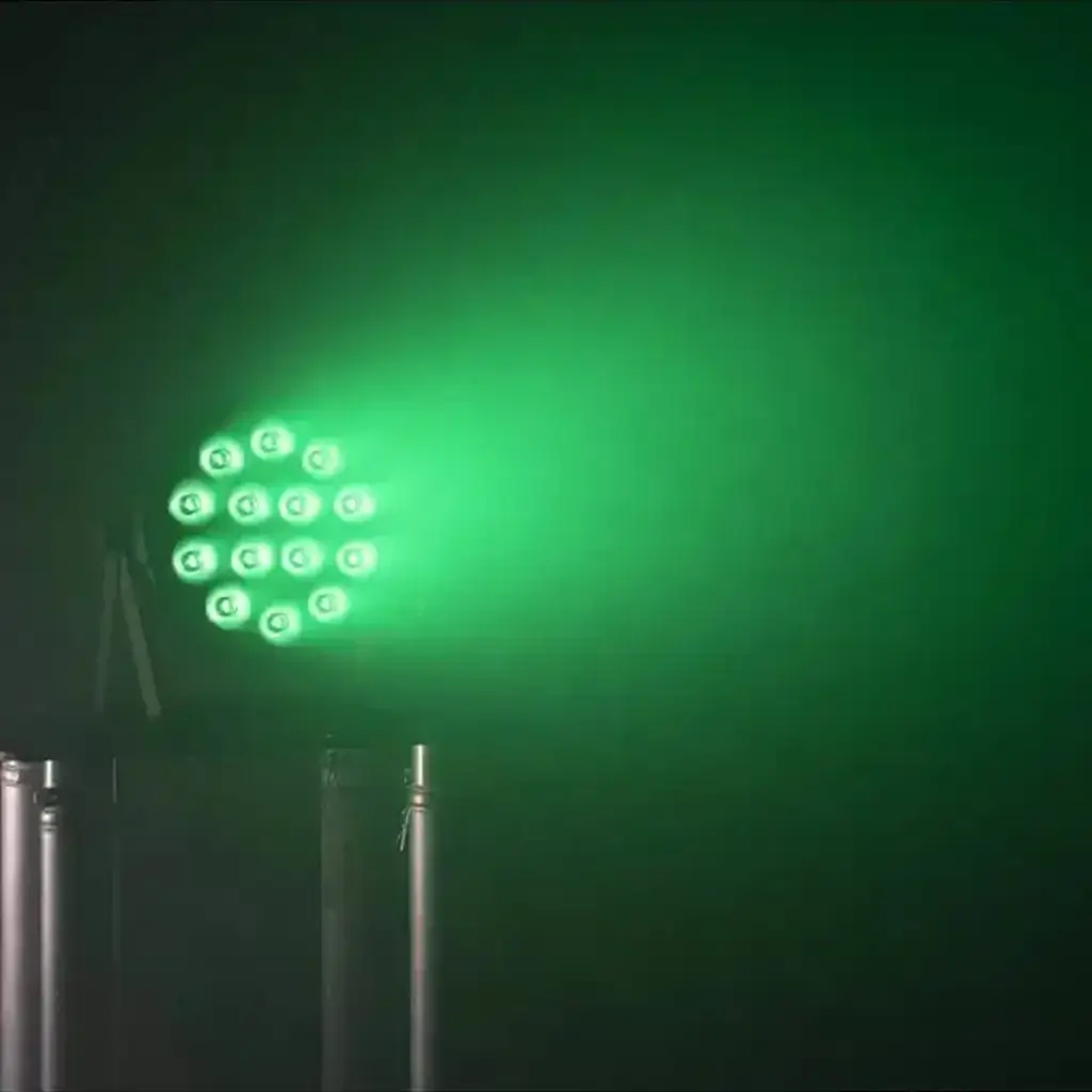 Proiettore PAR piatto a 14 LED RGBW