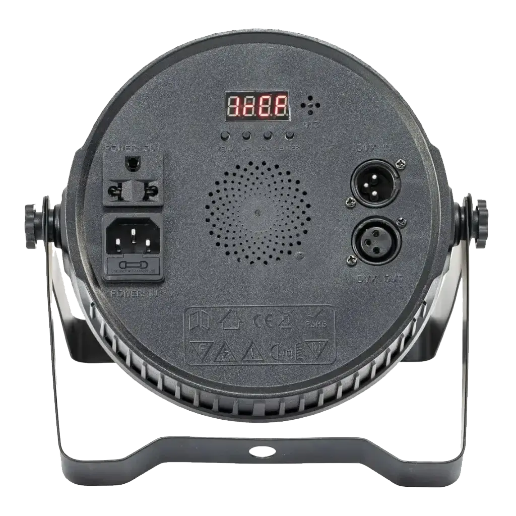 Proiettore PAR piatto a 18 LED RGBW
