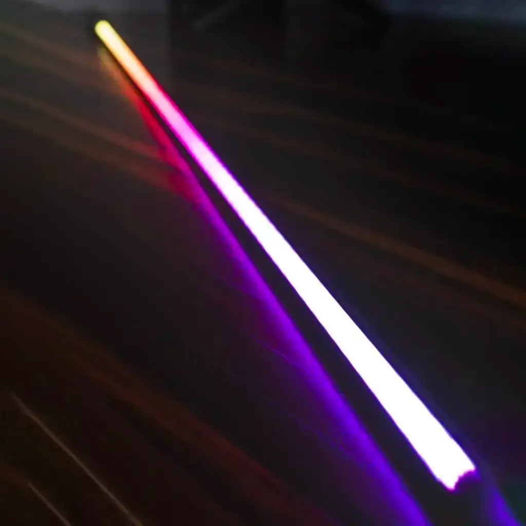 Tubo luminoso 1,5 m RGB Magic Color Stick nero