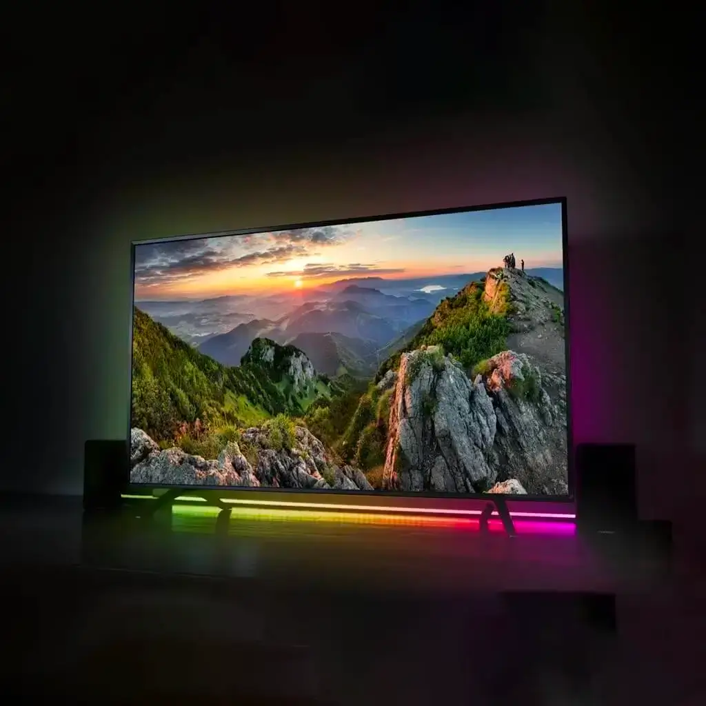 Tubo luminoso 1,5 m RGB Magic Color Stick nero