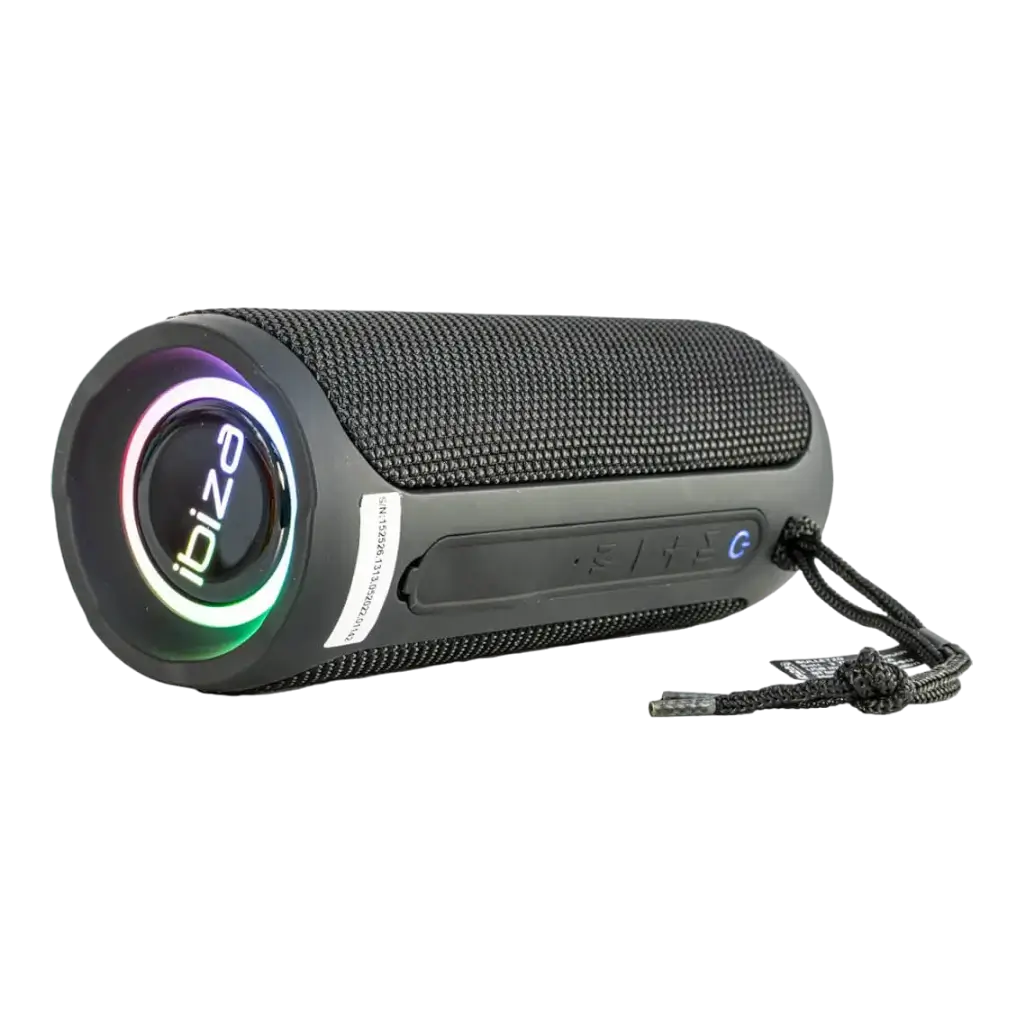 Altoparlante bluetooth a LED Ibiza BULLET20