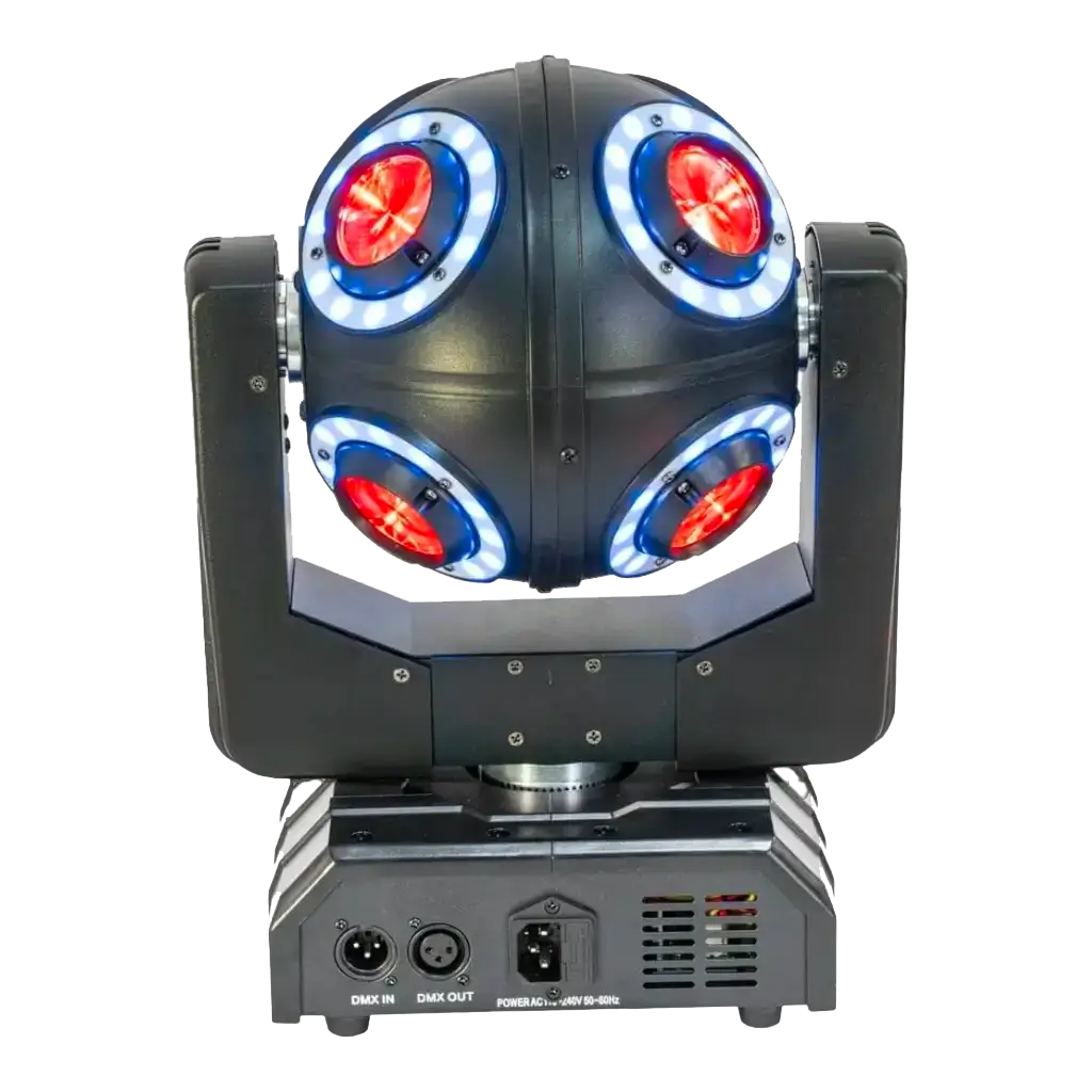 DMX SATURNE 4 in 1 Archi a LED con anelli luminosi