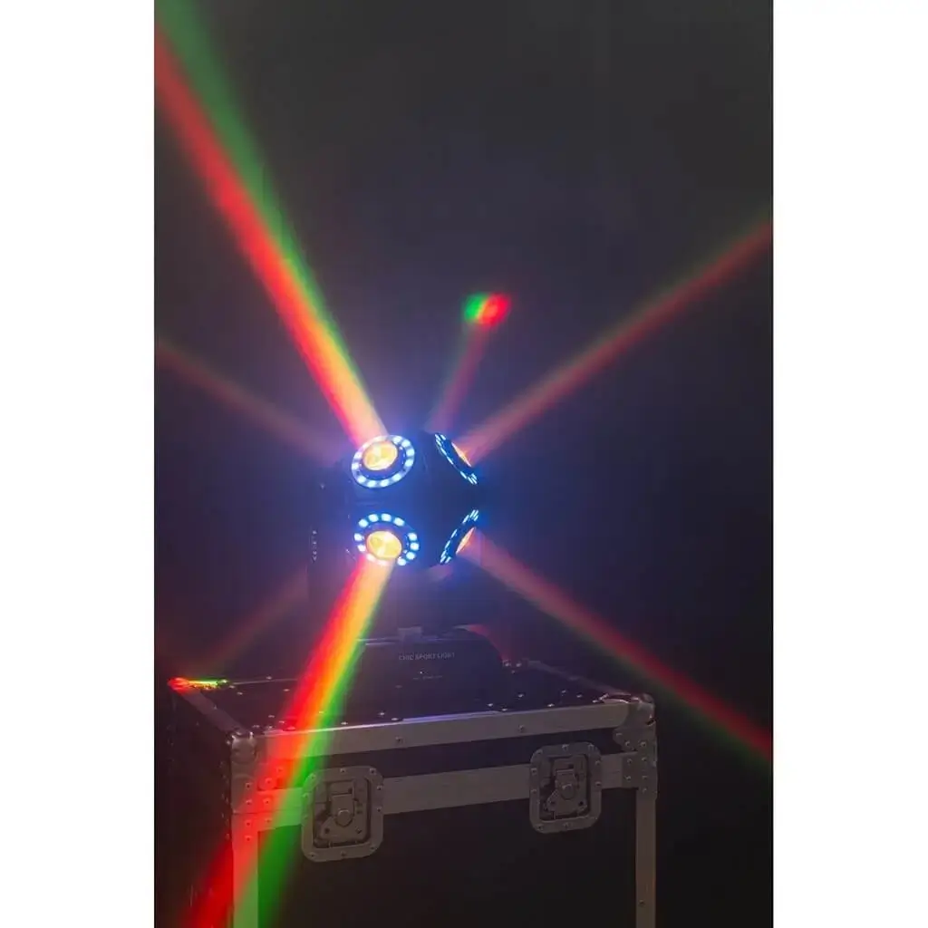 DMX SATURNE 4 in 1 Archi a LED con anelli luminosi