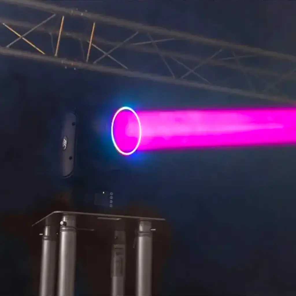 BEAM-100LED-MKII con doppio prime e anello luminoso
