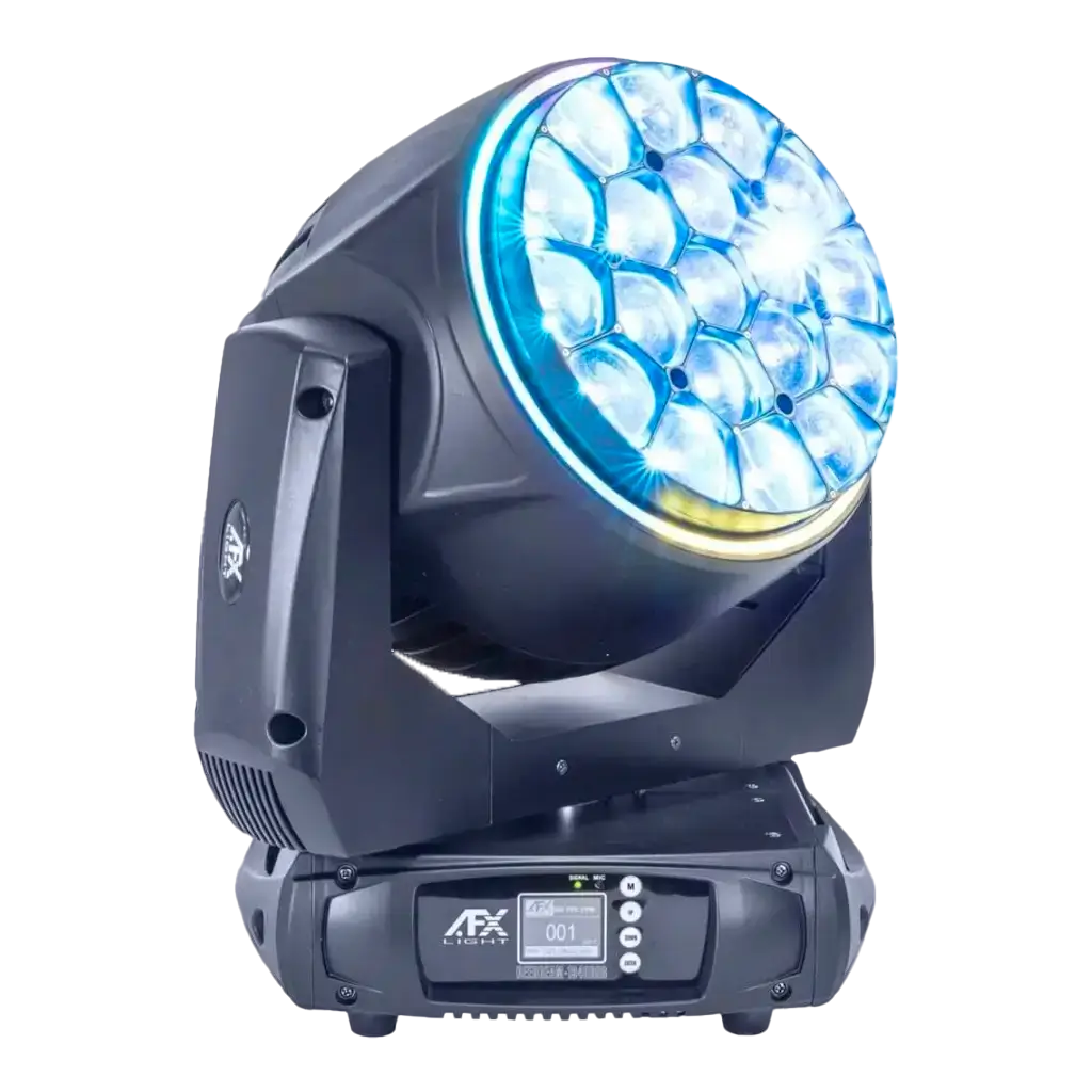 BEEDREAM-1940RGB binaurale con effetto ad anello e Flight Case