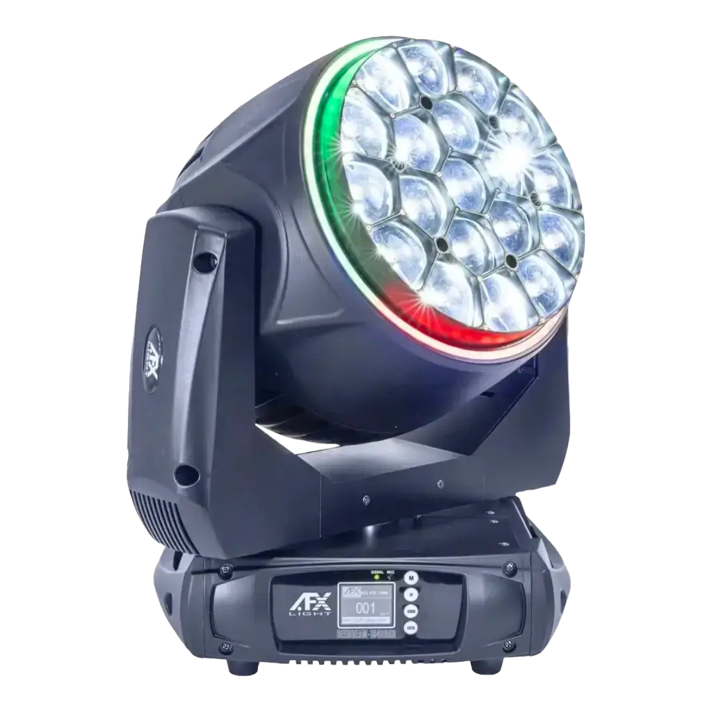 BEEDREAM-1940RGB binaurale con effetto ad anello e Flight Case