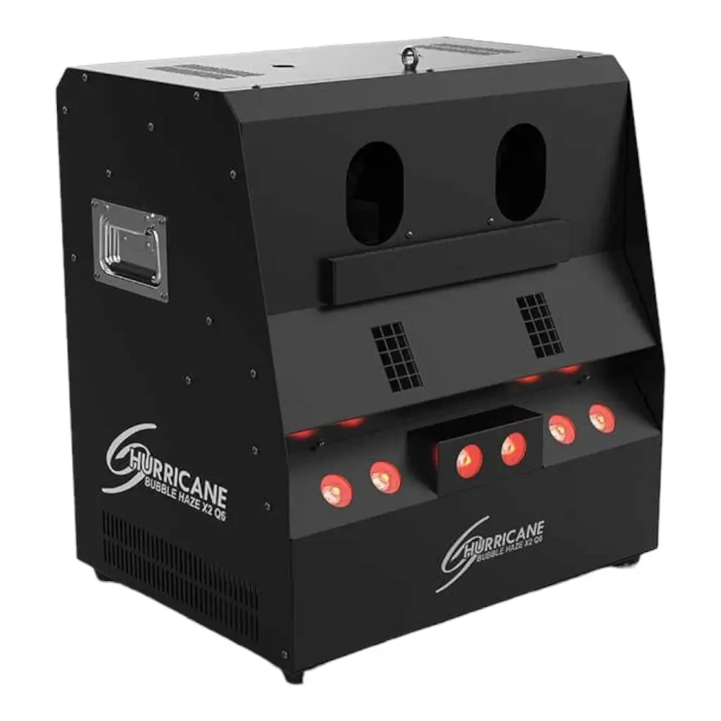 Chauvet DJ - Bubble Haze Hurricane X2 Q6 Bubble Machine