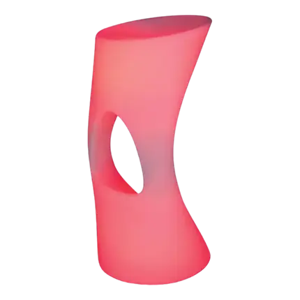 Sgabello alto a LED per esterni RGBW