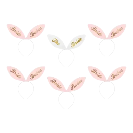 Fascia per capelli Team Bride 29x25cm - Set da 6