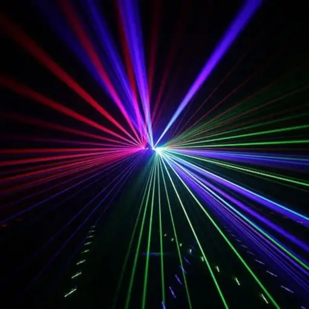 Laser e Gobo multipunto BoomTone DJ - Sei occhi RGB