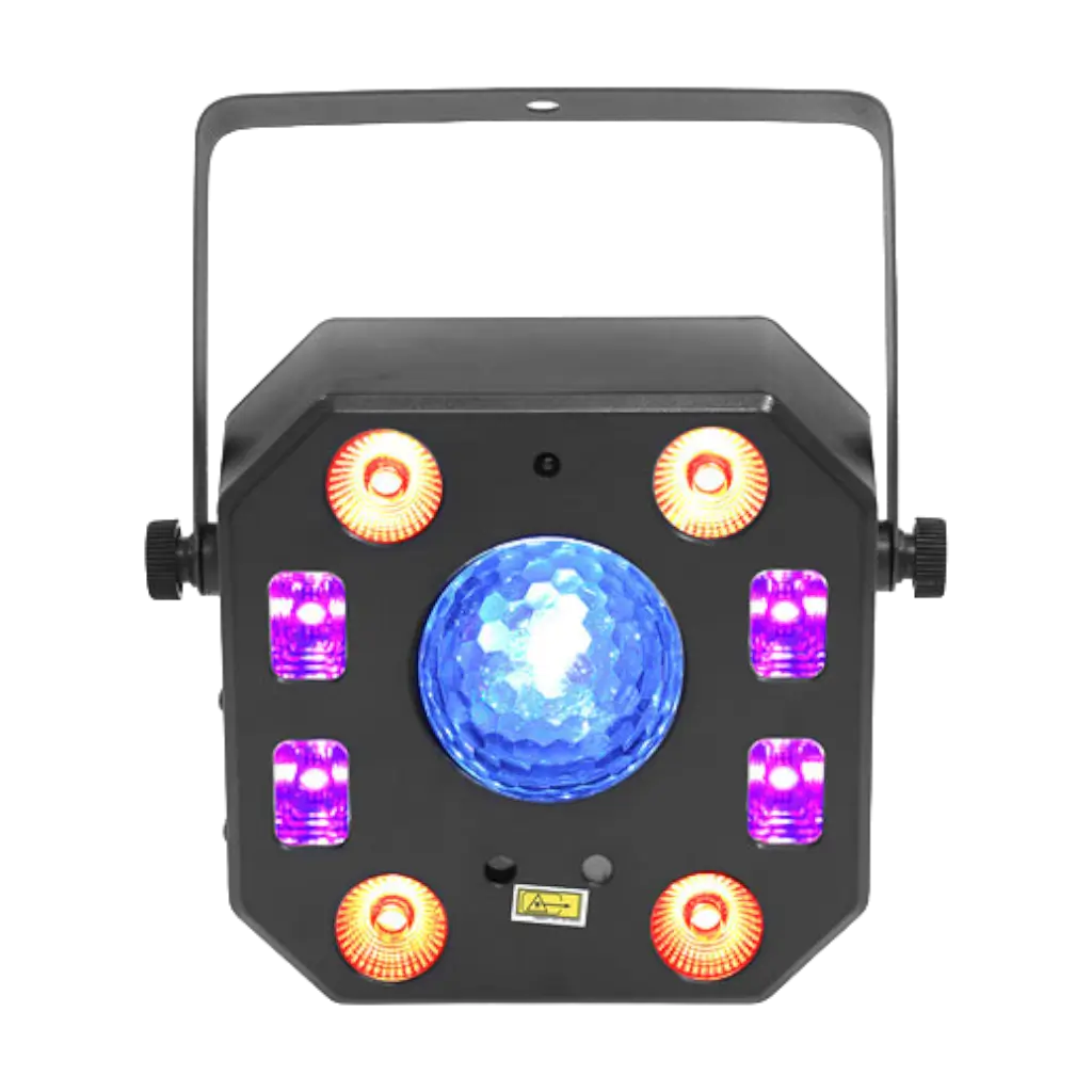 BoomTone DJ Set di luci a effetto LED 5 in 1 - LightShow 5FX