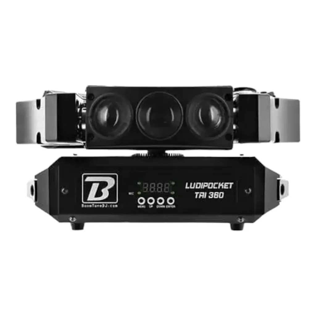 Effetti DJ LED BoomTone - LUDIPOCKET TRI 360