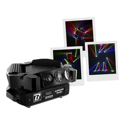 Effetti DJ LED BoomTone - LUDIPOCKET TRI 360