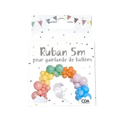 Nastro per ghirlanda di palloncini - 5 metri
